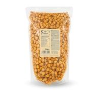 KoRo - Pois chiches grillés BBQ - 1 kg - source de protéines et de fibres - sans colorants ni conservateurs artificiels