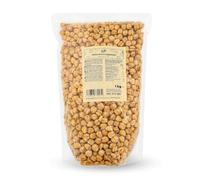 KoRo - Pois chiches grillés salés - 1 kg - source de protéines et de fibres - sans colorants ni conservateurs artificiels