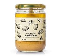 KoRo - Purée d’amandes crunchy 500 g - Texture crémeuse avec éclats d’amandes grillées - Source de protéines végétales - Parfaite en topping croustillant ou à tartiner - Sans additifs