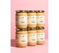 KoRo - Purée d'amandes blanche 6x 500 g - Purée de noix vegan 100% amandes sans additifs