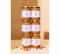 KoRo - Purée d'amandes cannelle-vanille bio 6 x 500 g - Vegan - En topping ou pour la pâtisserie