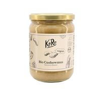 KoRo - Purée de cajou saveur banana bread 500 g - Mélange onctueux de noix de cajou et poudre de banane - Base vegan pour tartines et desserts - Alternative gourmande et originale