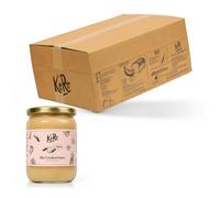 KoRo - Purée de cajou saveur banana bread 6 x 500 g - Mélange onctueux de noix de cajou et poudre de banane - Base vegan pour tartines et desserts - Alternative gourmande