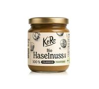 KoRo - Purée de noisettes bio 250 g - Sans huile de palme - Sans sucre* - Texture crémeuse et délicate