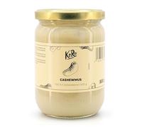 KoRo - Purée de noix de cajou 500 g - Sans sucre ajouté, sans additifs, pâte à tartiner vegan, 100% noix de cajou