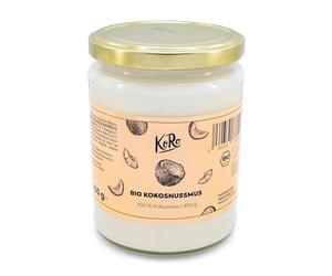 KoRo - Purée de noix de coco 450 g - Vegan, sans gluten et exempt d'additifs - Noix de coco naturellement crémeuse issue de la l'agriculture biologique contrôlée