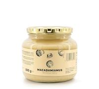 KoRo - Purée de noix de macadamia 6 x 500 g - 100% noix de macadamia - Saveur intense - Alternative vegan onctueuse