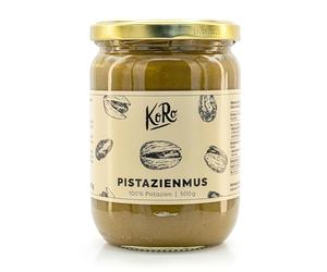 KoRo - Purée de pistaches 500 g - 100% pistaches décortiquées et torréfiées - Goût intense et naturel - Source de protéines végétale