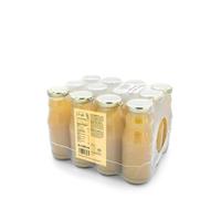 KoRo Shot de Gingembre Bio 12 x 200 ml - 96,5% Jus de Gingembre Pur & Citron Bio, 100% Naturel, Sans Sucre ni Additifs, Bouteille en Verre, Shot Detox Énergisant pour Bien-être Quotidien