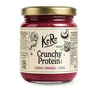KoRo - Vegane crunchy Proteincreme Cashew-Himbeere 500 g - Hoher Nussanteil - Ohne Palmöl - Pflanzliche Proteinquelle