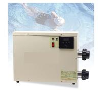 KOROBIE Chauffage de Piscine, Chauffe-Eau 18kw for Piscine et Thermostat de Baignoire, écran Tactile étanche pour Piscine Hors Sol(240)