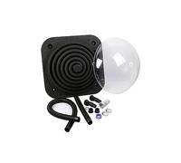 KOROBIE Chauffage de Piscine, Chauffe-Piscine Solaire en PVC for Piscine à dôme extérieur pour Piscine Hors Sol