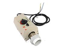 KOROBIE Chauffage de Piscine, Chauffeur de Piscine électrique Thermostat Piscine de 3 KW Chauffage de Basse température constante Équipement de Chauffage électrique pour Piscine Hors Sol