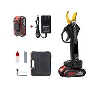 KOROBIE Sécateur électrique sans Fil Professionnel 48vf Batterie Lithium de Grande capacité for sécateur électrique pour Le Jardin(Zwart)