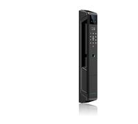 KOROBIE Serrure de porte intelligente, Interphone vidéo à distance Smart Lock, déverrouillage du visage, multilingue for la sécurité de maison(Zwart,24 * 240)