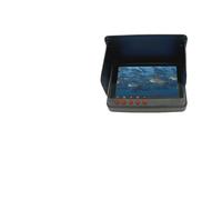 KOROBIE Sondeur de Poissons, Caméra de pêche sous-Marine DVR 4K, 5 Pouces, résolution 20M, Infrarouge, 8 lumières, détecteur Poisson étanche
