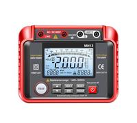 KOROBIE Testeur Multimètre Numérique MH13 Ohm, Megometro, Terre D'isolation, Résistance Haute Tension, Outil Mégohmmètre pour Prises domestiques, fusibles, Piles