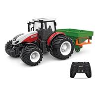 Korody Tracteur K-6635K 1:24 avec Camion d'engrais RC, Rouge