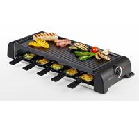 Raclette Grill pour 10 personnes - KORONA - 45060 - Plaque grill amovible - Revêtement antiadhésif