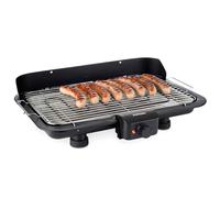 Korona 46117 Barbecue électrique de table avec surface de cuisson XXL (51 x 30 cm) | 2200 W | Élément chauffant amovible | Interrupteur de sécurité | Réglage de la température en continu