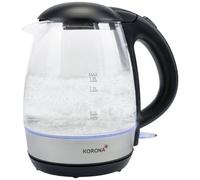 Korona Bouilloire noir, acier inoxydable Contenance: 1.2 l