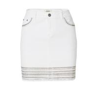 KOROSHI Jupe beige / noir / blanc denim, Taille 50