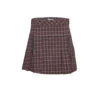 KOROSHI Jupe marron / rouge foncé / blanc cassé, Taille 44