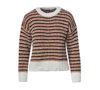 KOROSHI Pull-over marron / blanc, Taille XS