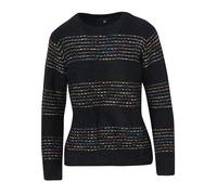 KOROSHI Pull-over mélange de couleurs / noir, Taille S