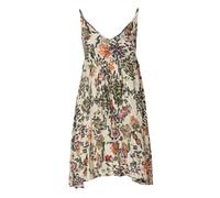 KOROSHI Robe d’été mastic / olive / vert foncé / orange, Taille 36