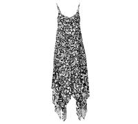 KOROSHI Robe d’été noir / blanc, Taille 40