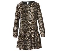 KOROSHI Robe marron / noir, Taille 44