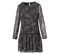 KOROSHI Robe rouge sang / noir / blanc, Taille 34