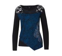 KOROSHI T-shirt bleu marine / mélange de couleurs, Taille S