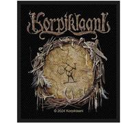 Korpiklaani - Écusson RANKARUMPU (Taille unique) (Noir/Marron)