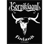 KORPIKLAANI - Korpiklaani Finland Unisexe Patch Standard, 100% Polyester, Non défini