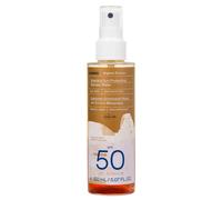 Korres Brume bronzante solaire Aegean Bronze SPF 50 bi-phasé huile de carob 150 ml