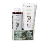 Korres Aktionsset Shampooing Aloe & Dittany 250 ml + Spülung Normales Haar 200 ml