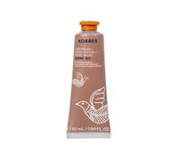 KORRES ALMOND NUT Crème pour les mains riche à l'huile d'amande douce, parfum d'amande chaude, sans silicone et sans paraben, hydratante et nourrissante, format voyage pratique, 50 ml