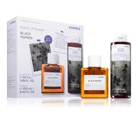 Korres Black Pepper coffret cadeau pour homme