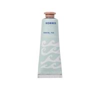 KORRES COASTAL FIG soin hydratant pour les mains, 50 ml | à l'huile d'amande douce, parfum naturel de figue, sans silicone ni parabènes, pour des mains douces & des cuticules soignées