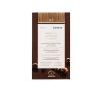 Korres Coloration Permanente, 8.7 Blond Clair Marron, 50 ml | Sans ammoniaque, vegan, couvre 100 % des cheveux blancs pour une couleur intense et durable.
