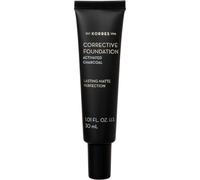 Korres Fond de Teint Correcteur au charbon actif Teinte 2 Maquillage 30 ml