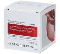 Korres Wild Rose crème de jour illuminatrice pour peaux sèches 40 ml