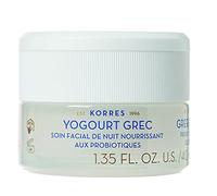 KORRES Crème Nuit Visage Yaourt Grec & Probiotiques pour Tous Types de Peaux/Même Sensibles 40 ml