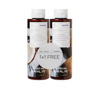 Korres Nettoyant corporel Eau de noix de coco renouvelant – 2 x 250 ml (Promo 1+1)