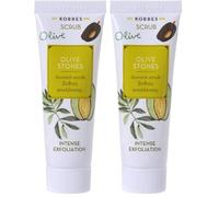 Korres Gommage Exfoliant Intense, Olive, 18 ml (Lot de 2)