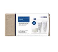 KORRES Greek Yoghurt Superfeed your Skin Kit de soin du visage avec crème lavante 40 ml & masque probiotique 20 ml et gel crème 15 ml