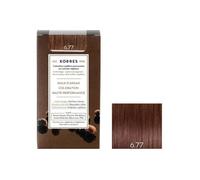 Korres huile d'argan coloration 6.77 blond foncé marron intense