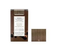 Korres huile d'argan coloration permanente 7.1 blond cendré